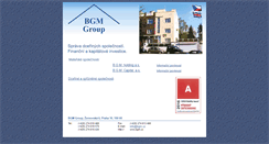 Desktop Screenshot of bgm.cz