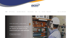 Desktop Screenshot of bgm.com.br