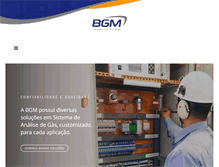 Tablet Screenshot of bgm.com.br