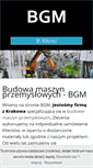 Mobile Screenshot of bgm.com.pl