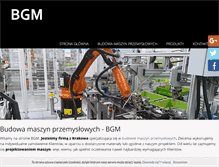 Tablet Screenshot of bgm.com.pl